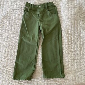 Mabo Child’s green canvas pants